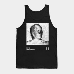 SPK / Minimalist Graphic Fan Art Design Tank Top